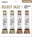 D’Addario Woodwinds D'Addario Select Jazz Tenor Saxophone Reed Sampler Packs, 3S/3M (DSJ-K3S)