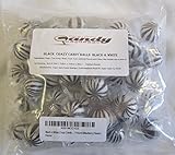 Black n White Crazy Candy Balls 1 Pound (Blueberry Flavor)
