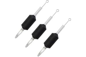 Needlehouse 1inch/25mm tattoo needles tube combo 1213RM 20pcs disposable tattoo needles tube grips round liner (13RM)