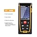 Laser Distance Measure,Zamkol 196ft/60m Laser Distance Meter with LCD Backlight Screen,Handy High precision Mute Laser Measure Device, Measurement for Distance,Area and Volume,Pythagorean Modes(A)