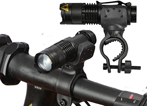 LED Bicycle Headlight By Allendales-Bright Beam Removable Flashlight Torch