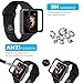 Apple Watch Screen Protector 44mm (2 Pack) Tempered Glass Screen Protector, Anti-Scratch Resistant Full Coverage Scratch-Proof Screen Film Compatible Apple Watch Series 4 44mm - HD Anti-Bu