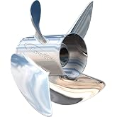 Turning Point Propellers 31432130 Express 4-Blade SS Propellers for 40-150hp Engines with 4.25" GC - 13" x 21", RH EX1/EX2-1321-4