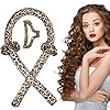 Heatless Curlers Headband for Long Hair, Silk Ribbon Curling Rod Lazy Natural Soft Wave Formers Sleeping Overnight Hair…