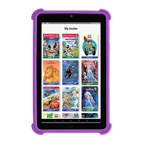 Venturer Small Wonder 7" Android Kids Tablet with Disney Books, Bumper