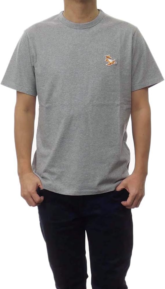 Amazon Maison Kitsune メゾンキツネ クルーネックtシャツ Gukj0010 メンズ Xl 並行輸入品 Tシャツ カットソー 通販