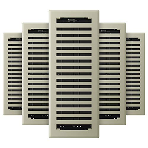 Imperial RG3430 Montezuma Decorative Floor Register, 4 x 12Inch, Satin