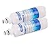 Compatible Replacement for Kenmore 46-9690, 9690, LG LT700P, ADQ36006101, ADQ36006102 series Refrigerator Water Filter Cartridge by OnePurify RFC1200A 2PK