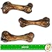 Baxter Boy Premium Roasted Pig Femur Bone Meaty Dog Treat Chew (Pack of 3) - 8” Dog Bone - Fresh Natural Gourmet Marrow Dog Treat Chew – Delicious and Tasty Smoked Flavor (3 Bones)