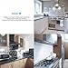 Kakanuo Dimmable, E17 Microwave Oven Light 5W Equivalent,E17 Intermediate Base Daylight White 6000K,AC110-130V 43X2835SMD (Pack of 2) (Daylight White 6000K)