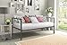 DHP Tribeca Modern Metal Daybed Frame, Sofa Bed, Twin Size, Gray