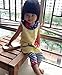 Baby Girls Toddler Kid's Summer Clothes Sleeveless Tops+Pants Set Flower 3-6Months Yellow