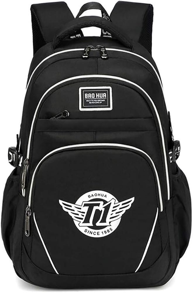 Backpack bag for students boys girls 101216 years old youth black