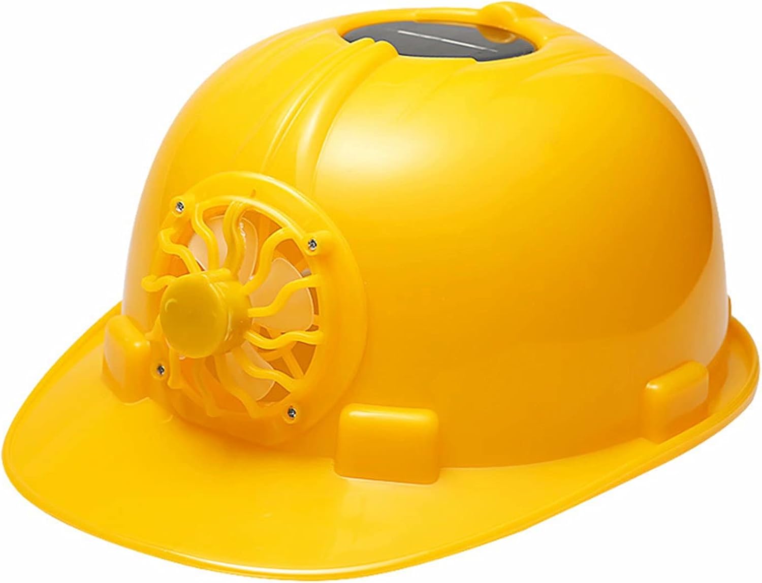 WEIFAN Solar Powered Fan hat Solar Powered Cooling Fan Safety Helmet