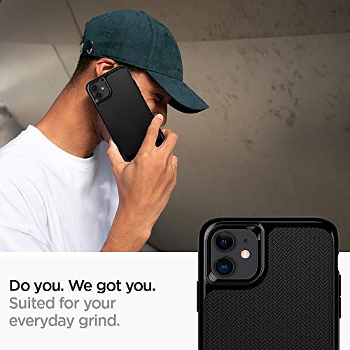 Spigen Neo Hybrid Funda iPhone 11, Compatible con Apple iPhone 11 (6.1") 2019 - Negro Azabache - Imagen 3