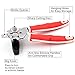 BESU Manual Can Opener, Easy Turn Design and won't Touch Food, Plus Free 2 Packs Spoons, Durable and Safety Opener for Large or Small Canned or Bottle