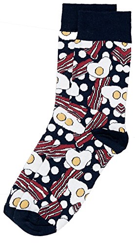 Men's Bacon & Eggs Novelty Socks