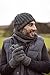Heat Holders - Men's Thermal Fleece Ribbed Knitted Winter Hat 3.4 Tog - One Size (Black)
