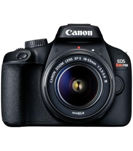 Amazon Canada: Canon EOS Rebel T100/4000D DSLR Camera with 18-55mm