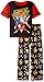 Power Rangers Big Boys 2pc Sleepwear Set, Black, S
