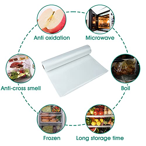 Vakuumierbeutel 30x500 cm (2 Rollen) - Vakumiererbeutel für alle Balken Vakuumierer, BPA-frei, Vakuumbeutel Sous Vide… – Bild 3