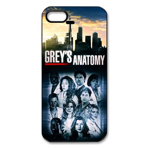 Diycover Grey's Anatomy Figure Portrait Times iPhone 5 5S On Your Style Birthday Gift Cover Case