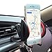 Car Mount,U-good Car Air Vent Cell Phone Holder Cradle w/Quick Release Button 360 Rotating for iPhone 6s Plus 6s 5s 5c,Samsung Galaxy S6 Edge S5 Note 5/4,LG Nexus HTC Motorola Sony and More