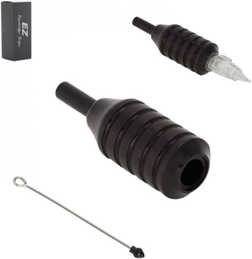EZTAT2 1 inch Aircraft Tattoo Cartridge Grips Aluminum Tube with Needle Bars