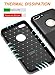 DTTO iPhone 8 Plus Case, iPhone 7 Plus Case, [Instinct Series] Hybrid Protective Cover Case with Flexible Inner Case and Detachable Hard Backplate for Apple iPhone 8 Plus(2017)/7 Plus(2016), Black