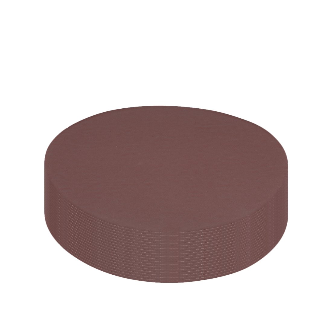 sourcingmap 20Pcs 7 inch Hook and Loop Sanding Disc 1500 Grits Flocking Sandpaper for Random Orbit Sander Brown
