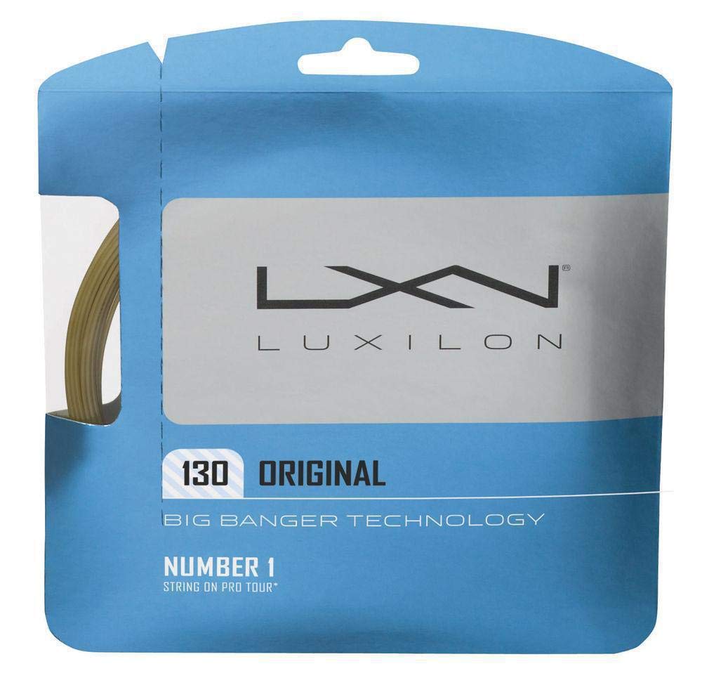 Luxilon Tennis Racket String, Original 130, 12.2 m, Brown, 1.30 mm, Unisex, WRZ996200AMB