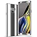 Hovisi Case for Sumsung Galaxy Note 9 Super Slim 360 Degree Full Body Protection 3 in 1 Plating Mirror Case Anti-Scratch for Note 8 (Silver, Sumsung Galaxy Note 9 6.4
