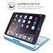 iPad Mini 1 / 2 / 3 360 Rotatable Keyboard Case, Snugg - Ultra Slim Keyboard Cover Case with Bluetooth Connectivity (Blue) For Apple iPad Mini 1 / 2 / 3 Retina