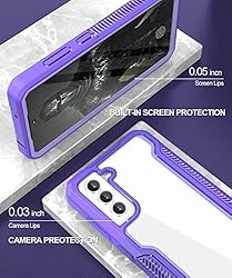 ANSHOW for Samsung Galaxy S21 FE 5G Case, [Soft