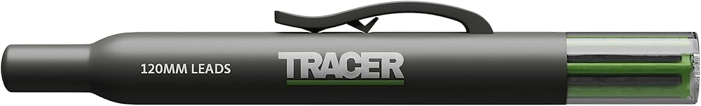 Tracer 6 x Replacement Lead Dispenser with 6 Leads 2B Graphite & Yellow