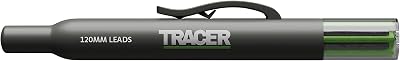Tracer 6 x Replacement Lead Dispenser with 6 Leads 2B Graphite & Yellow