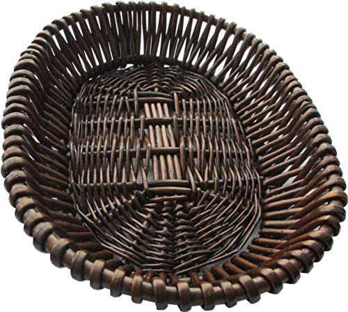 Hoito-Handmade-Oval-Shape-Wicker-Storage-Baskets-Set-of-2-for-HomeKitchenShop-and-Markets-Espresso