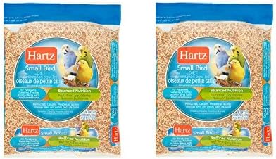 Hartz Amazon, African Grey, Cockatoo Large Bird Food - 4lb(2 Pack)