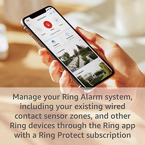 Ring Retrofit Alarm Kit existing wired security system and Ring Alarm