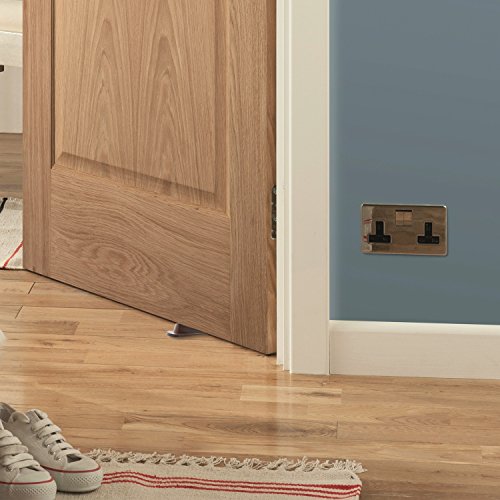image for Door Stopper (5 Pack) Heavy Duty Rubber Door Stop - Gaps up to 1.2 Inc