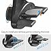 Car Mount Holder, Veckle CD Slot Car Mount Cell Phone Holder for Car Stable Universal Cradle Stand Car Phone Holder for Smartphone iPhone 7 6S 6 Plus Samsung Galaxy S8 S7 S6 Edge Note 5 4 GPS - Black