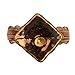 Kurt S. Adler Kurt Adler 4-1/2-Inch Noble Gems Glass Menorah Ornament