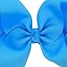 Fullkang Baby Girls Big Bowknot Hairpin Headdress (Sky Blue)
