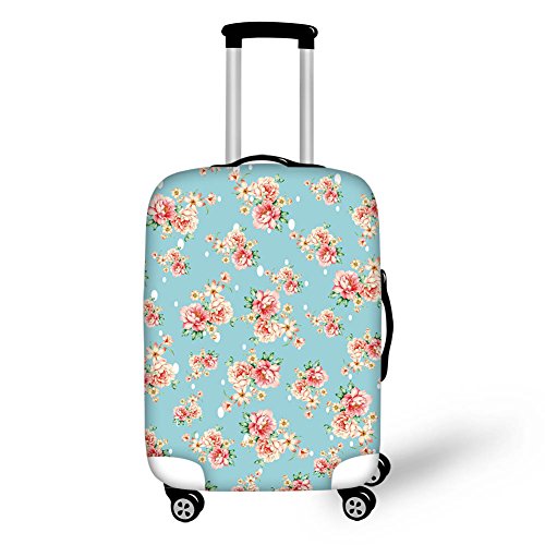 flower suitcase