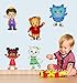 Daniel Tiger's Neighborhood Characters Decal Removable Wall Sticker Decor Art C833, Large