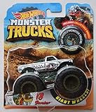 Hot Wheels Monster Trucks Silver V8 Bomber 8/16 Giant Wheels