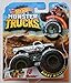 Hot Wheels Monster Trucks Silver V8 Bomber 8/16 Giant Wheels