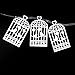 JANOU Love Bird Cage Paper Garland Hanging Banner for Wedding Birthday Party Decoration