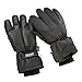 Battery Operated Heated Gloves, Black, Mens