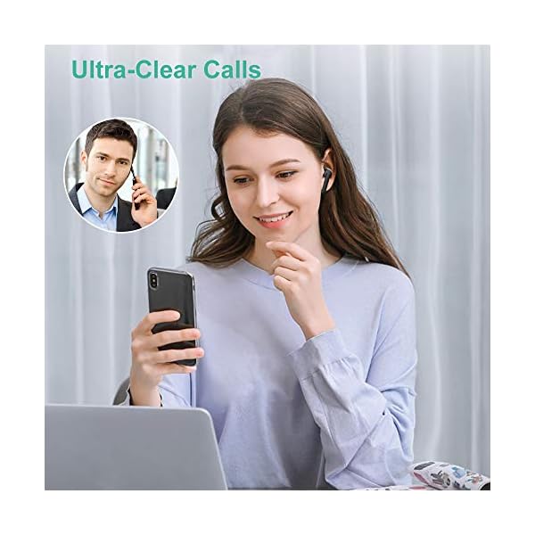 Willful-T3-Wireless-Earbuds-EarphonesBluetooth-Earphones-with-Mic-CVC-80-Noise-ReductionStereo-Sound-Bluetooth-Headphones-in-EarTouch-Control-Bluetooth-Earbuds40H-with-USB-C-Charging-Case Willful T3 Wireless Earbuds Earphones,Bluetooth Earphones with Mic CVC 8.0 Noise Reduction,Stereo Sound Bluetooth Headphones in Ear,Touch Control Bluetooth Earbuds,40H with USB-C Charging Case